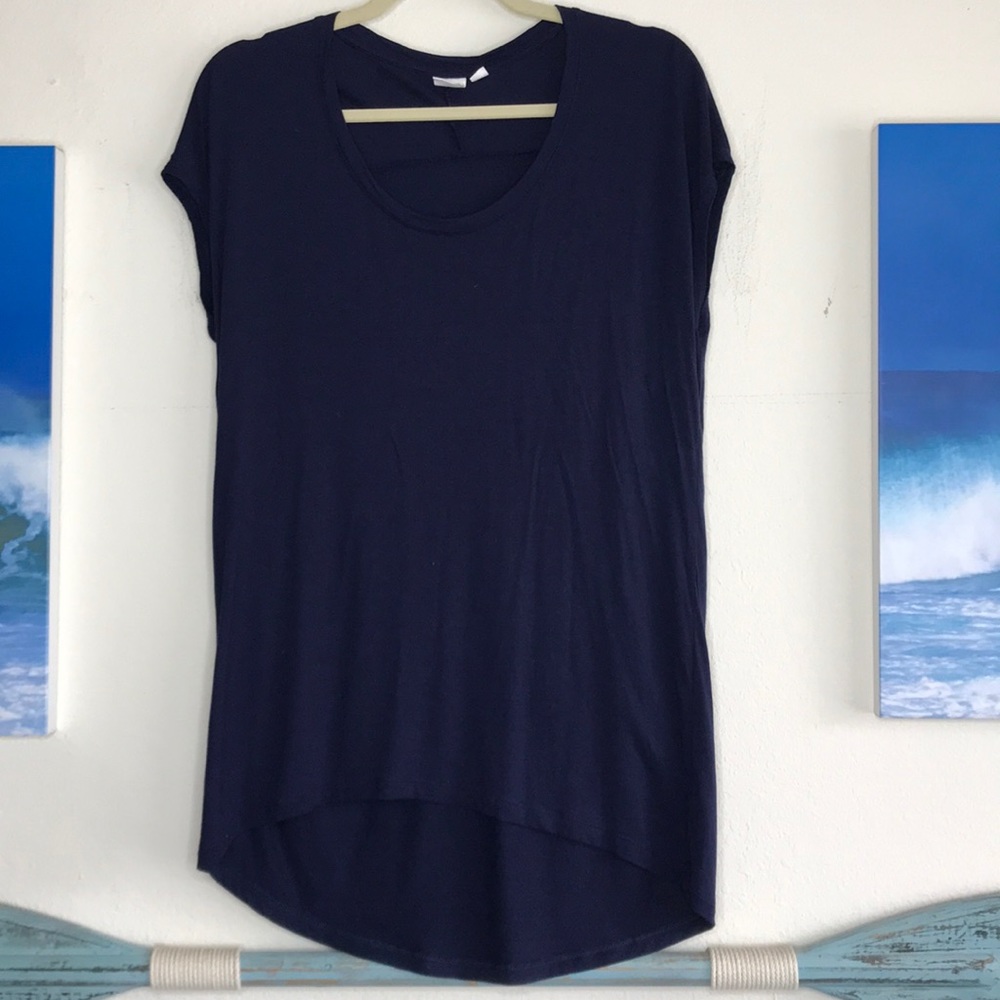 Navy blue cap sleeve tank, GAP